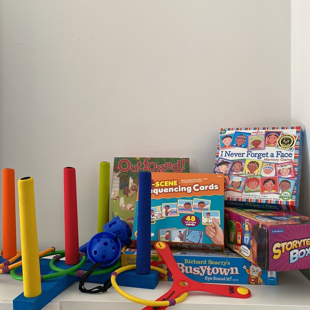 Set of 8 games. Mostly from Lakeshore.